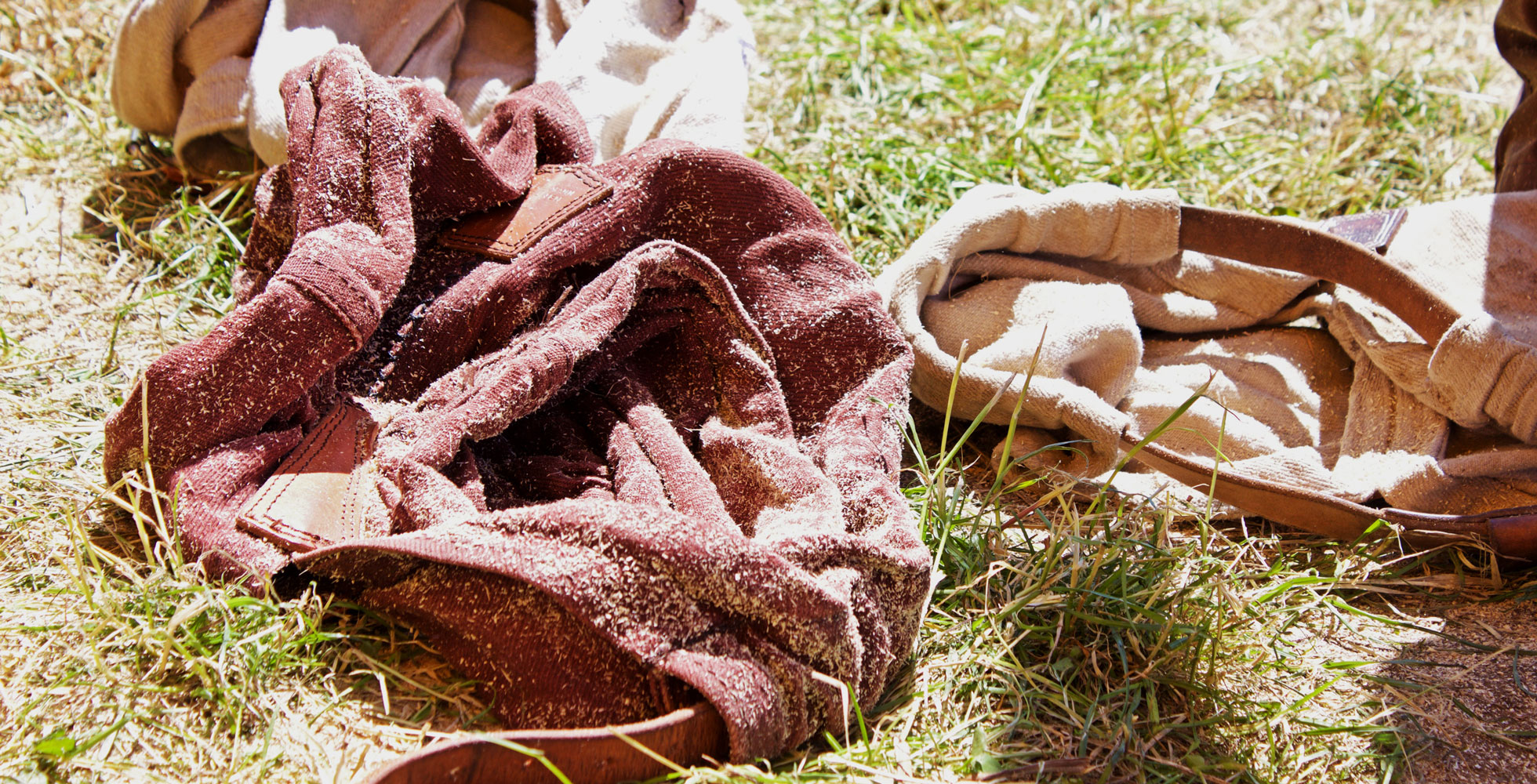 Schwingerhosen im Sägemehl